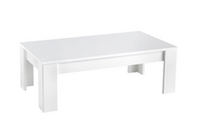 Load image into Gallery viewer, Modena Rectangular Coffee Table - White