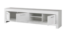 Load image into Gallery viewer, Modena Large TV Stand - White