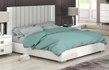 Load image into Gallery viewer, Alexa Italian High Gloss Storage Bed Frame with LED Light