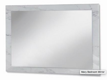 Load image into Gallery viewer, Mary Italian High Gloss Mirror - White Marble