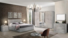 Load image into Gallery viewer, Mary Italian High Gloss Mirror - Grey Marble
