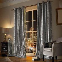 Load image into Gallery viewer, Iliana Silver Curtains

