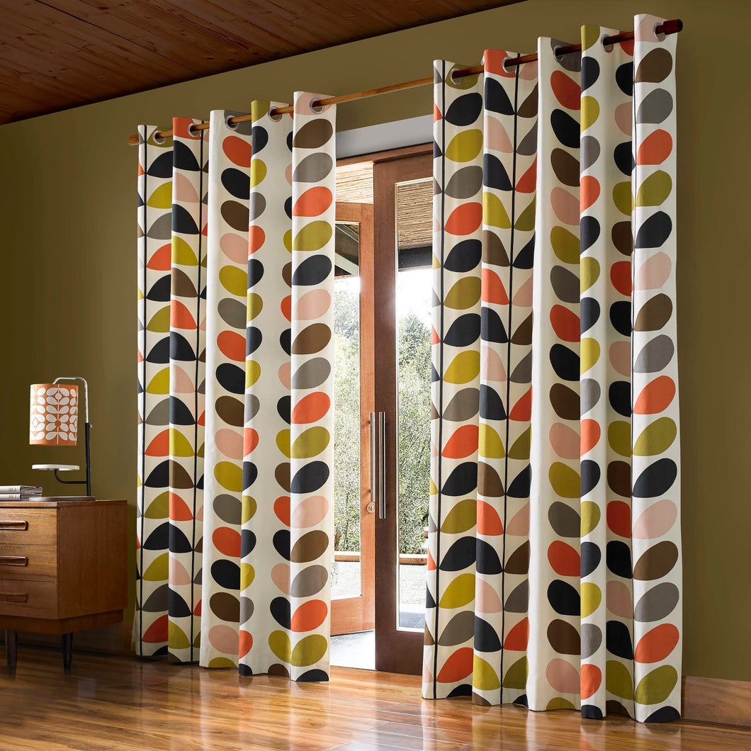 Orla Kiely Multi Stem Curtains