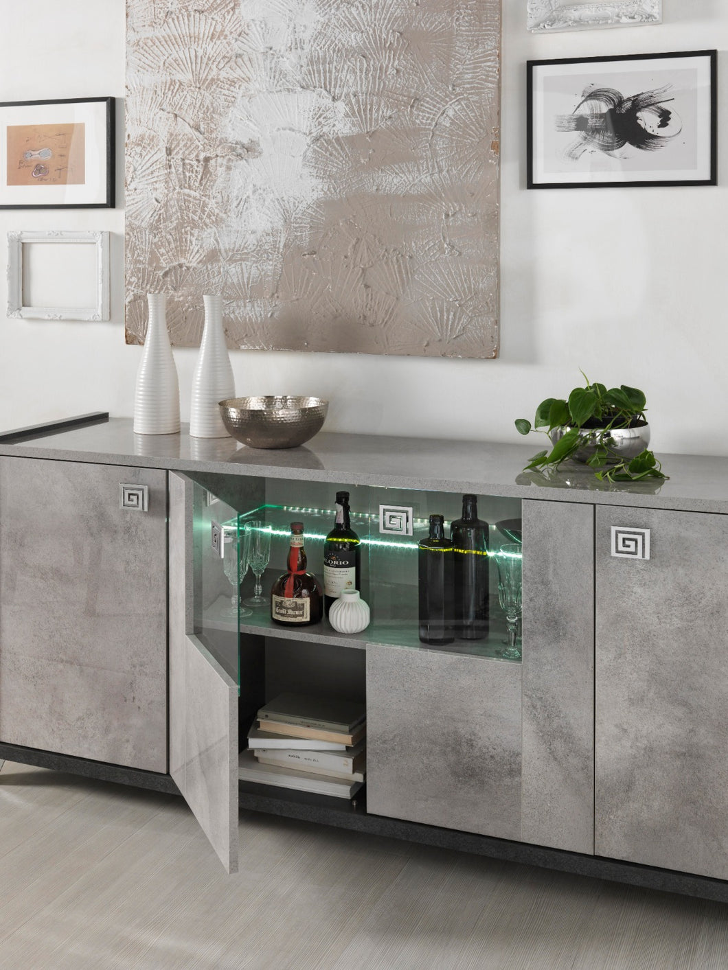Hilton 4 Door Sideboard