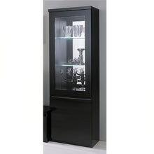 Load image into Gallery viewer, Roma Black Gloss Display Cabinet
