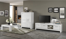 Load image into Gallery viewer, Modena 4 Door Cabinet - White
