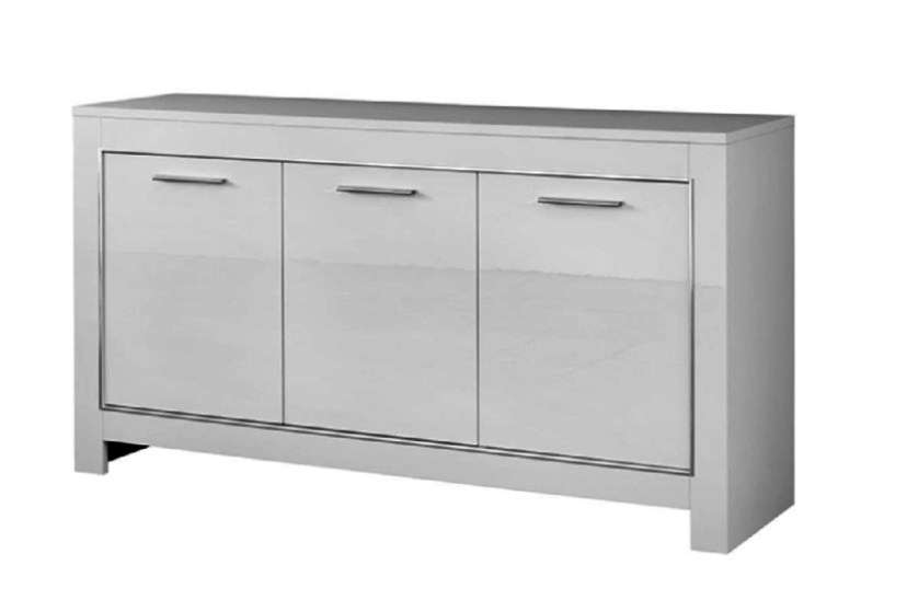 Modena 3 Door Sideboard - White