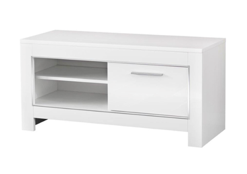 Modena Small TV Stand - White