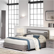 Load image into Gallery viewer, Beverly Italian High Gloss Storage Bed Frame with LED Light
