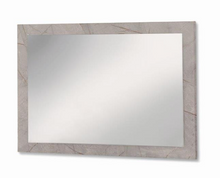 Load image into Gallery viewer, Mary Italian High Gloss Mirror - Grey Marble
