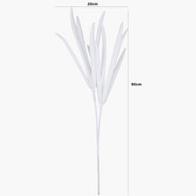 Load image into Gallery viewer, Glittery White Foam Spiky Flower 90cm
